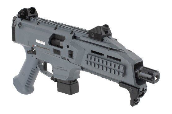 CZ-USA Scorpion EVO 3 S1 9mm Pistol in Battleship Grey